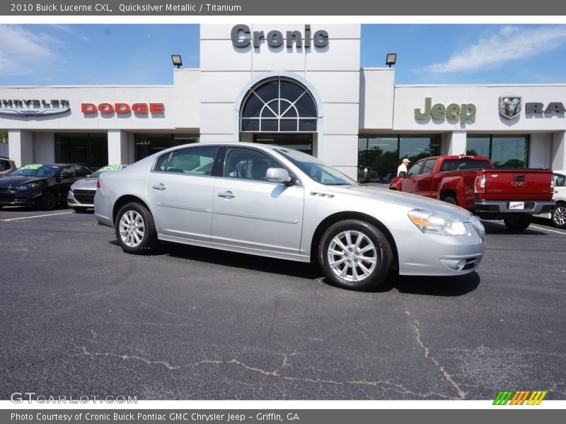 Quicksilver Metallic / Titanium 2010 Buick Lucerne CXL