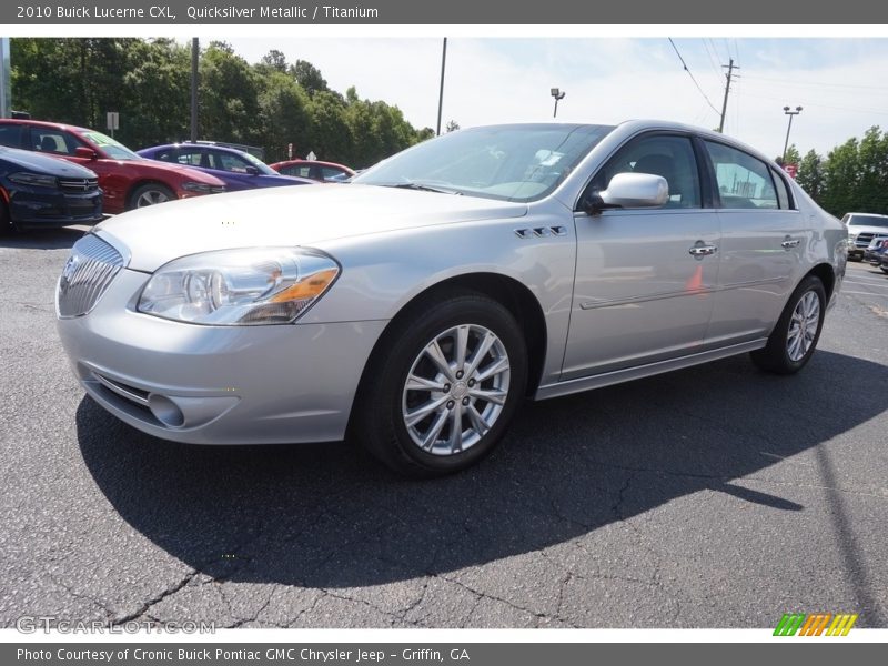 Quicksilver Metallic / Titanium 2010 Buick Lucerne CXL
