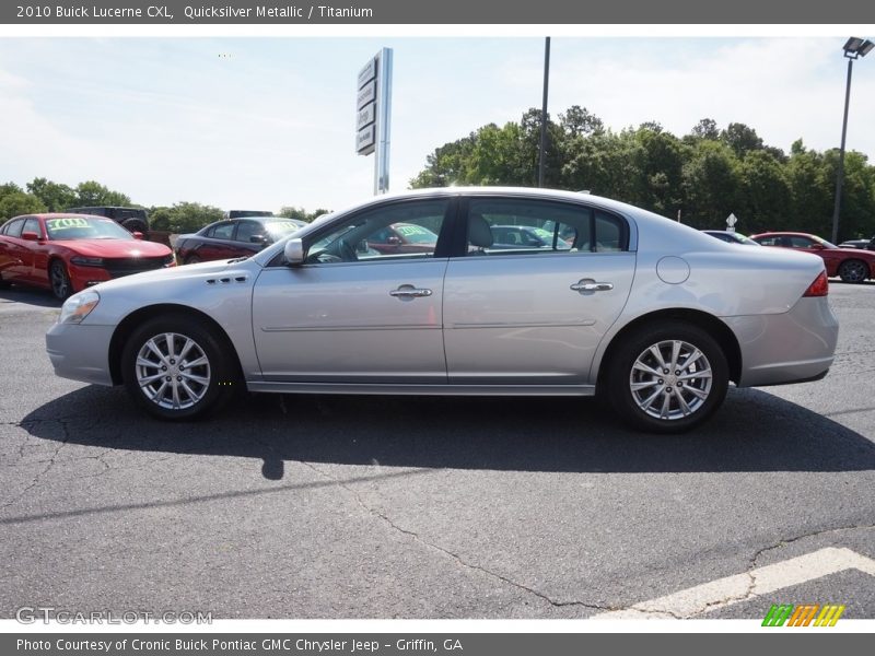 Quicksilver Metallic / Titanium 2010 Buick Lucerne CXL