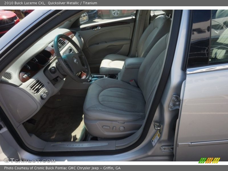 Quicksilver Metallic / Titanium 2010 Buick Lucerne CXL