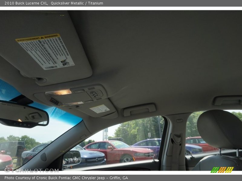 Quicksilver Metallic / Titanium 2010 Buick Lucerne CXL