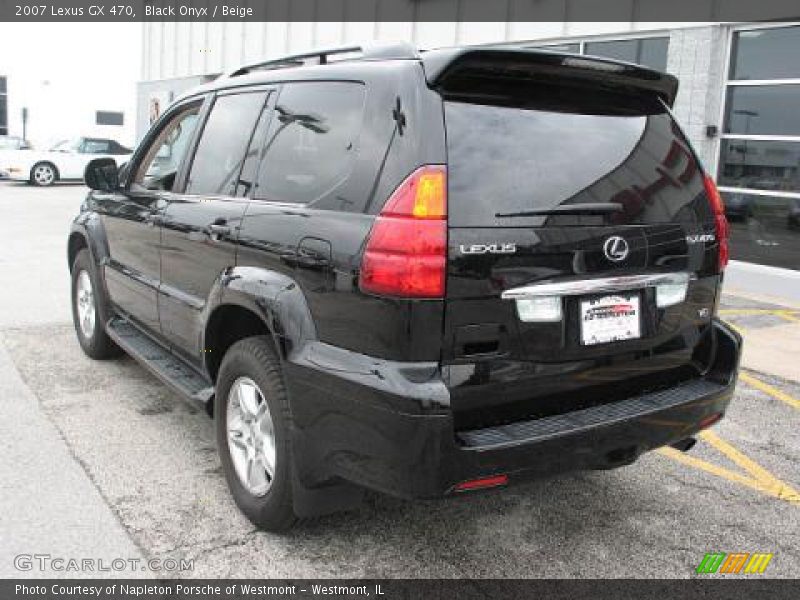 Black Onyx / Beige 2007 Lexus GX 470