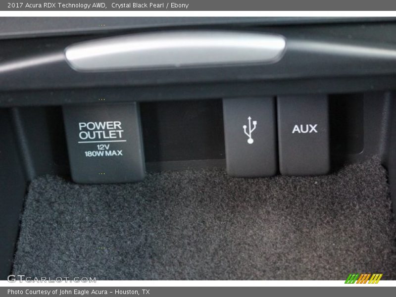 Crystal Black Pearl / Ebony 2017 Acura RDX Technology AWD