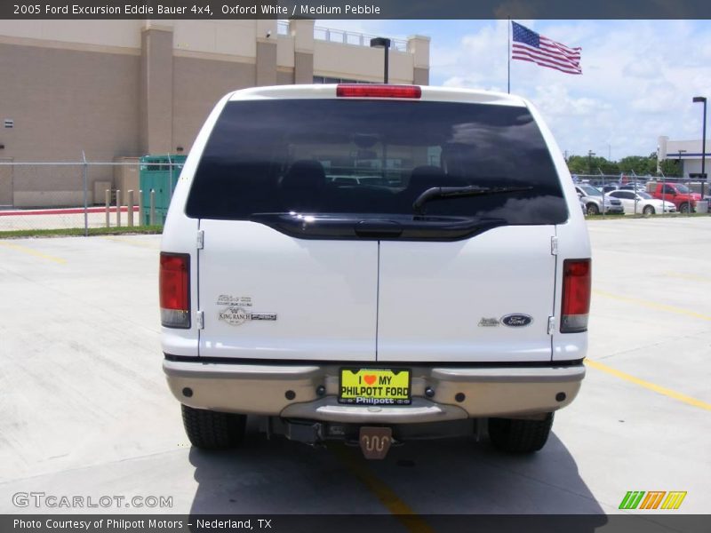 Oxford White / Medium Pebble 2005 Ford Excursion Eddie Bauer 4x4