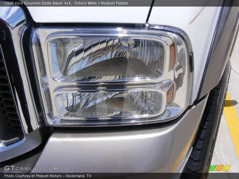 Oxford White / Medium Pebble 2005 Ford Excursion Eddie Bauer 4x4
