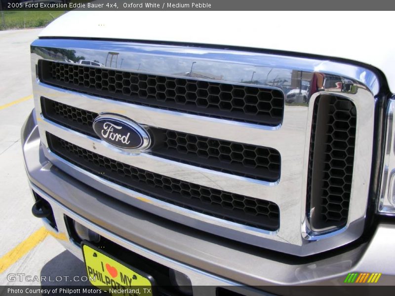 Oxford White / Medium Pebble 2005 Ford Excursion Eddie Bauer 4x4