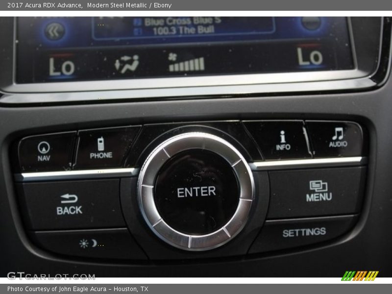 Modern Steel Metallic / Ebony 2017 Acura RDX Advance