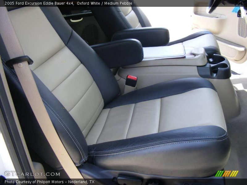 Oxford White / Medium Pebble 2005 Ford Excursion Eddie Bauer 4x4