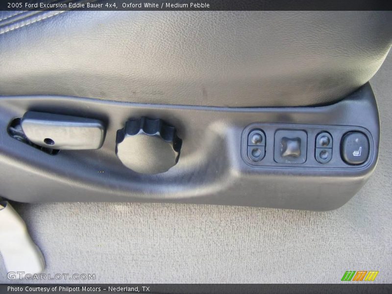 Oxford White / Medium Pebble 2005 Ford Excursion Eddie Bauer 4x4