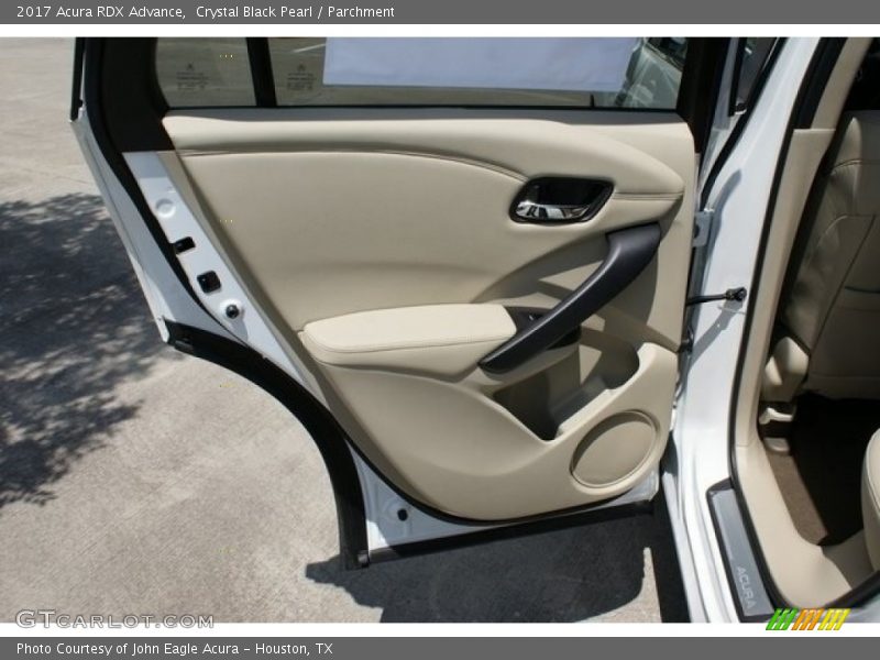 Crystal Black Pearl / Parchment 2017 Acura RDX Advance