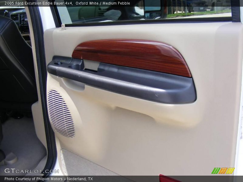 Oxford White / Medium Pebble 2005 Ford Excursion Eddie Bauer 4x4