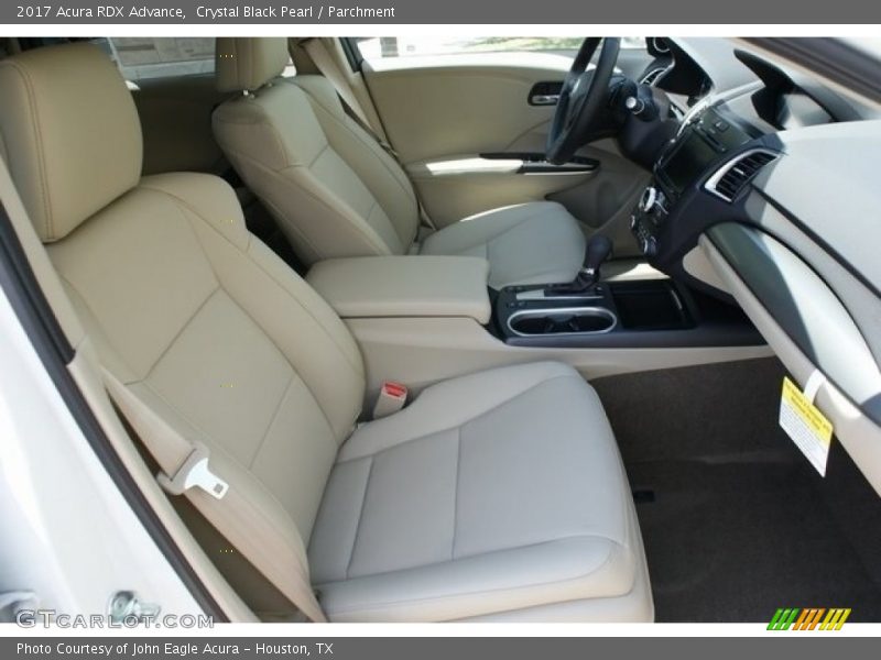 Crystal Black Pearl / Parchment 2017 Acura RDX Advance