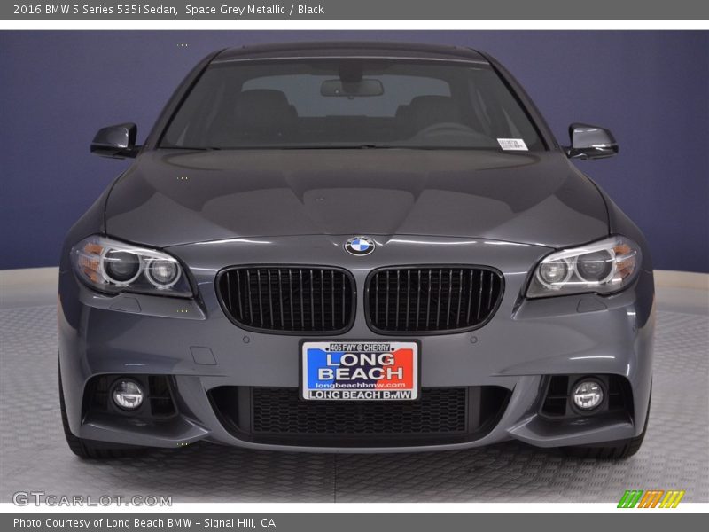 Space Grey Metallic / Black 2016 BMW 5 Series 535i Sedan