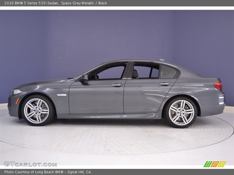 Space Grey Metallic / Black 2016 BMW 5 Series 535i Sedan