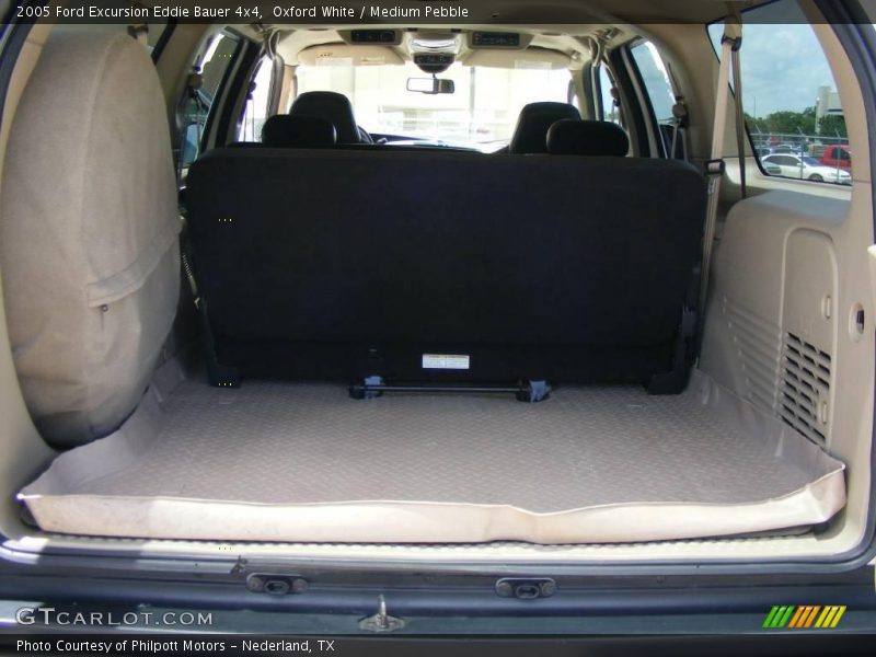 Oxford White / Medium Pebble 2005 Ford Excursion Eddie Bauer 4x4