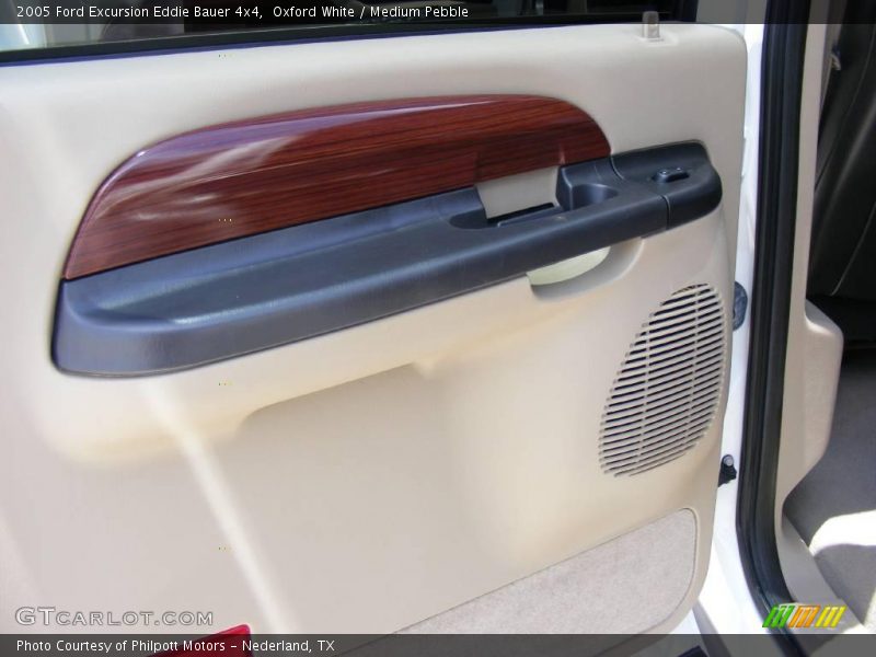 Oxford White / Medium Pebble 2005 Ford Excursion Eddie Bauer 4x4