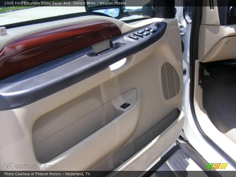 Oxford White / Medium Pebble 2005 Ford Excursion Eddie Bauer 4x4