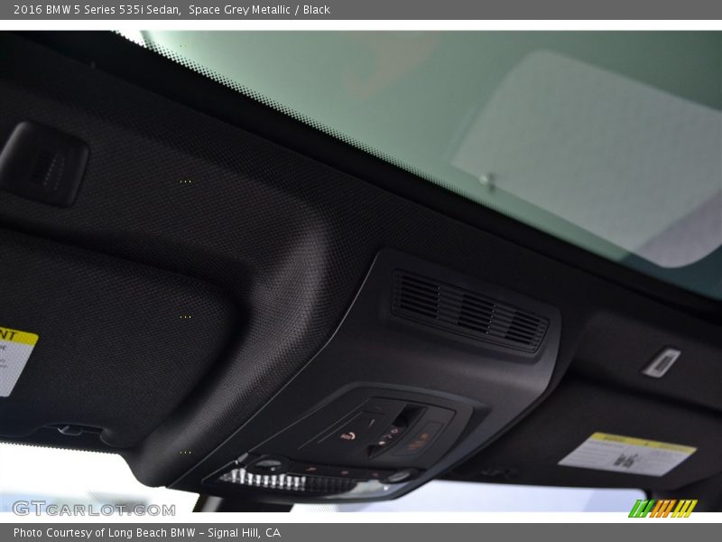 Space Grey Metallic / Black 2016 BMW 5 Series 535i Sedan