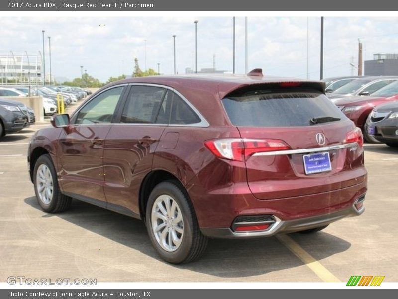 Basque Red Pearl II / Parchment 2017 Acura RDX
