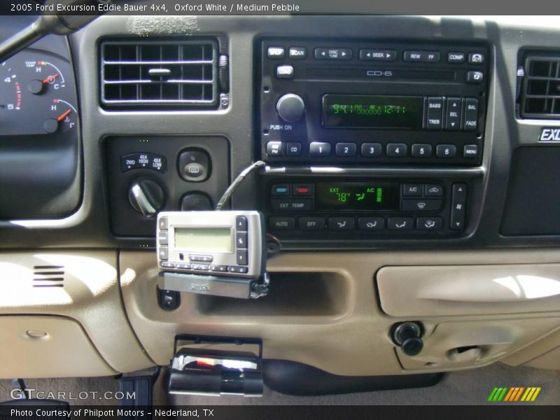 Oxford White / Medium Pebble 2005 Ford Excursion Eddie Bauer 4x4