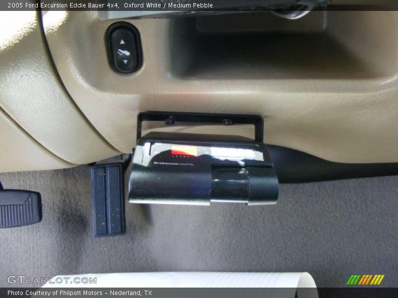 Oxford White / Medium Pebble 2005 Ford Excursion Eddie Bauer 4x4
