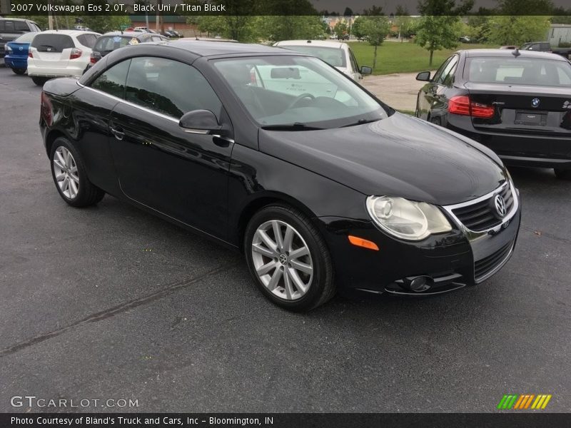 Black Uni / Titan Black 2007 Volkswagen Eos 2.0T