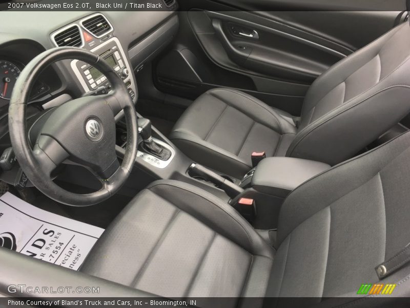 Black Uni / Titan Black 2007 Volkswagen Eos 2.0T