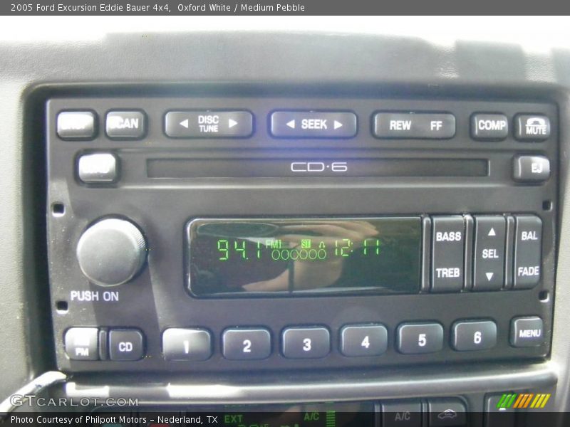 Oxford White / Medium Pebble 2005 Ford Excursion Eddie Bauer 4x4