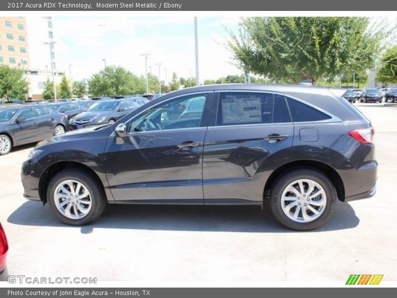 Modern Steel Metallic / Ebony 2017 Acura RDX Technology