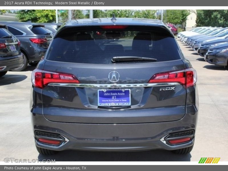 Modern Steel Metallic / Ebony 2017 Acura RDX Technology