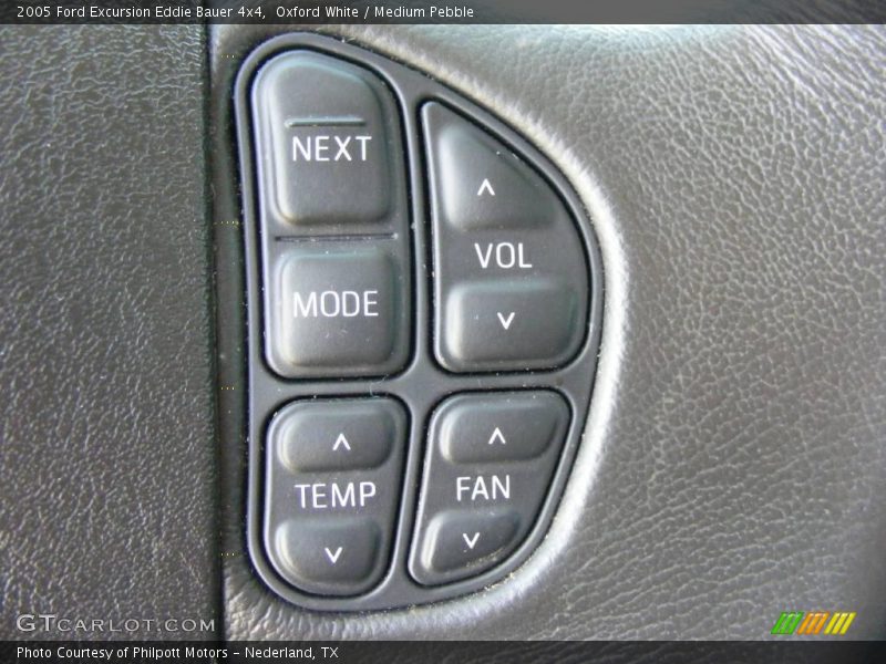 Oxford White / Medium Pebble 2005 Ford Excursion Eddie Bauer 4x4
