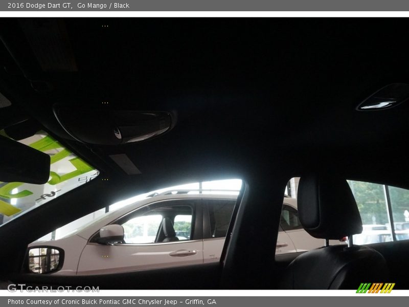 Go Mango / Black 2016 Dodge Dart GT