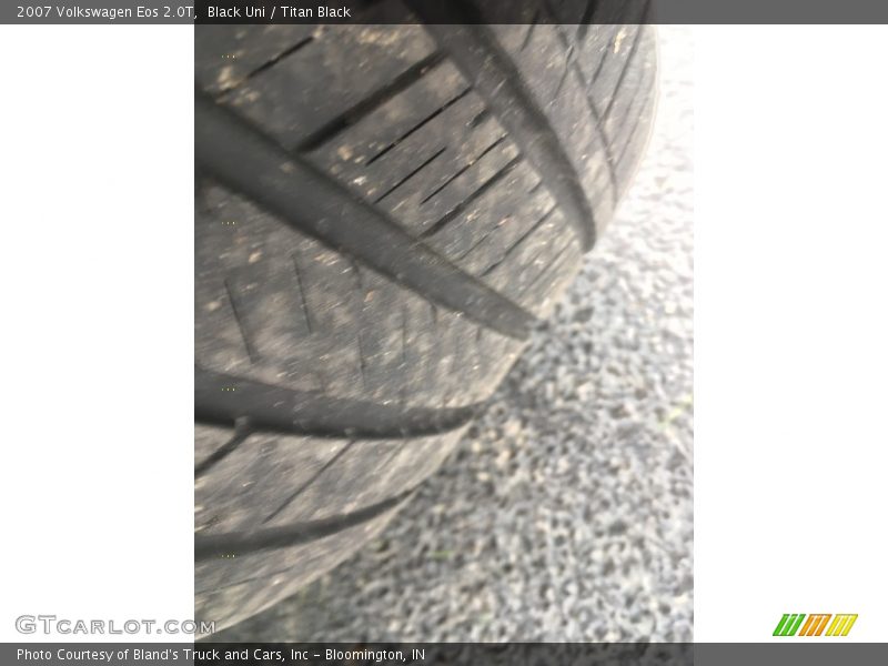 Black Uni / Titan Black 2007 Volkswagen Eos 2.0T