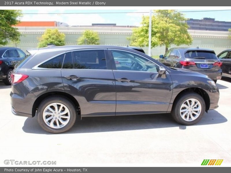 Modern Steel Metallic / Ebony 2017 Acura RDX Technology