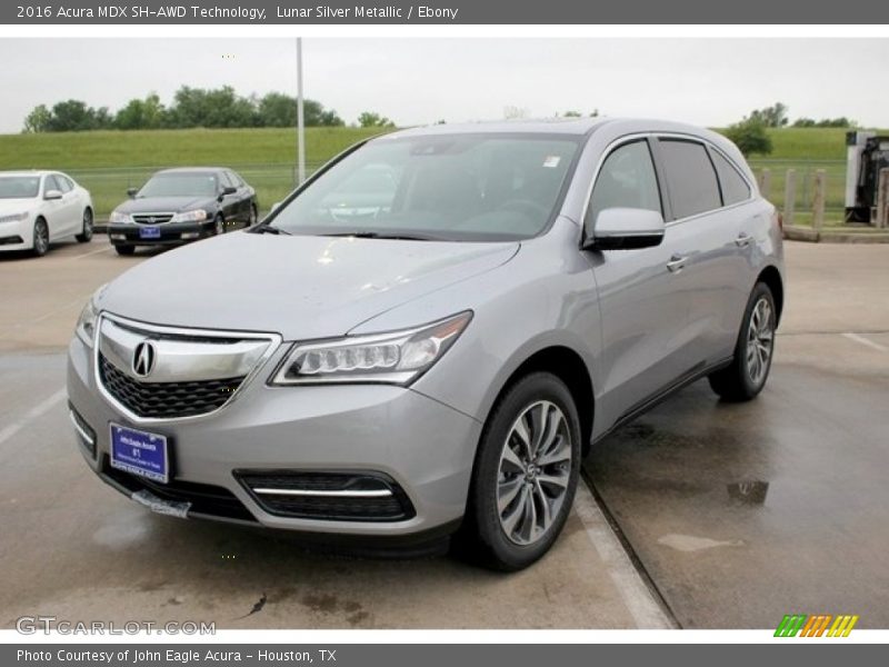 Lunar Silver Metallic / Ebony 2016 Acura MDX SH-AWD Technology