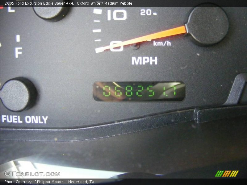 Oxford White / Medium Pebble 2005 Ford Excursion Eddie Bauer 4x4