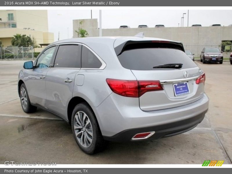 Lunar Silver Metallic / Ebony 2016 Acura MDX SH-AWD Technology