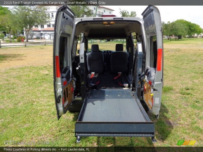 Silver Metallic / Dark Gray 2010 Ford Transit Connect XL Cargo Van