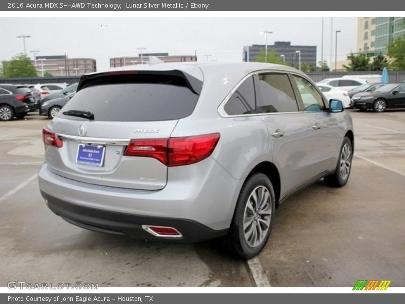 Lunar Silver Metallic / Ebony 2016 Acura MDX SH-AWD Technology