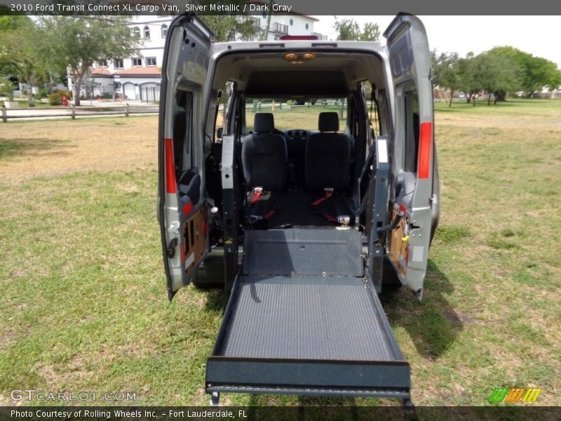 Silver Metallic / Dark Gray 2010 Ford Transit Connect XL Cargo Van