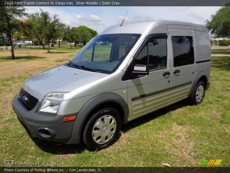 Silver Metallic / Dark Gray 2010 Ford Transit Connect XL Cargo Van