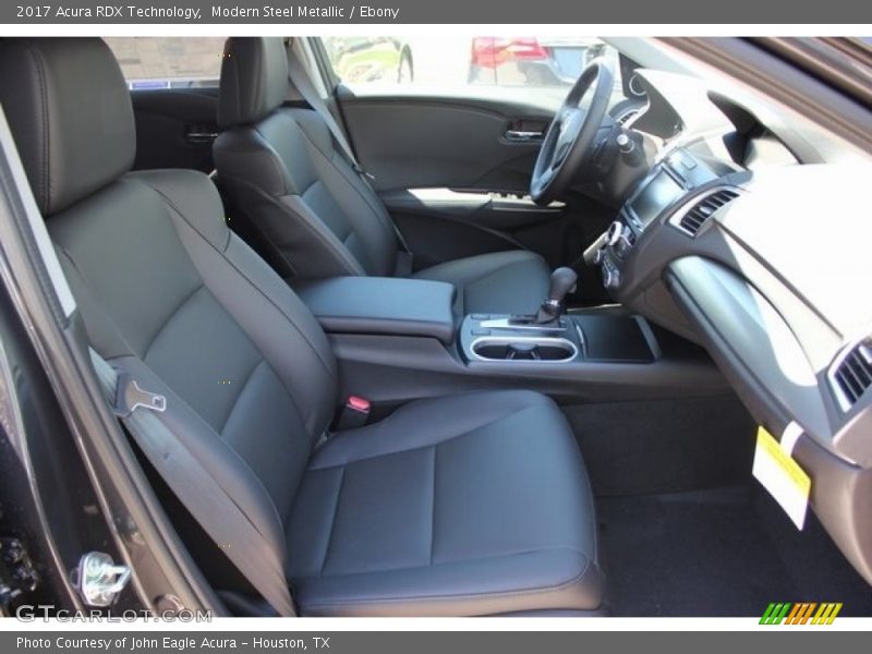 Modern Steel Metallic / Ebony 2017 Acura RDX Technology