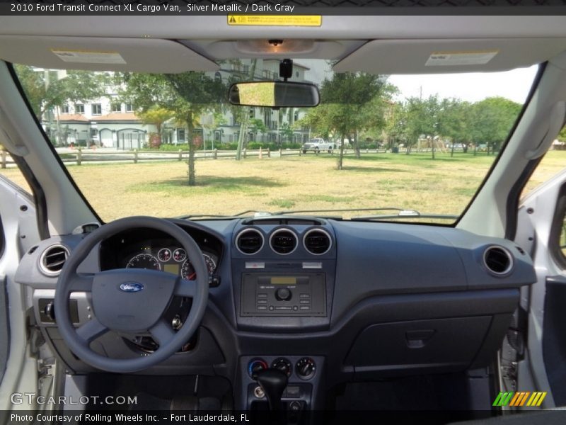 Silver Metallic / Dark Gray 2010 Ford Transit Connect XL Cargo Van