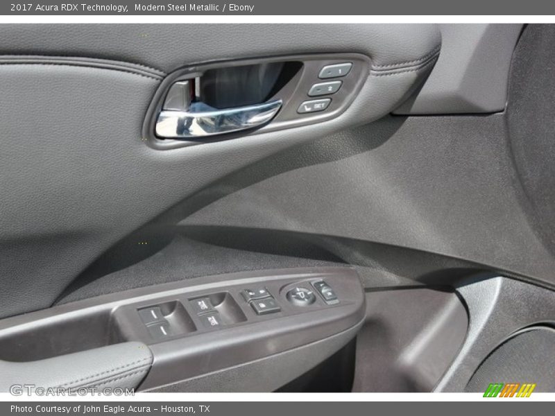 Modern Steel Metallic / Ebony 2017 Acura RDX Technology