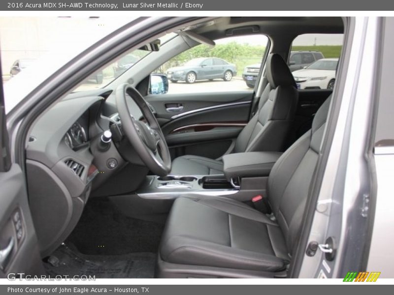 Lunar Silver Metallic / Ebony 2016 Acura MDX SH-AWD Technology