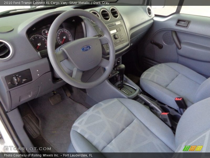 Silver Metallic / Dark Gray 2010 Ford Transit Connect XL Cargo Van