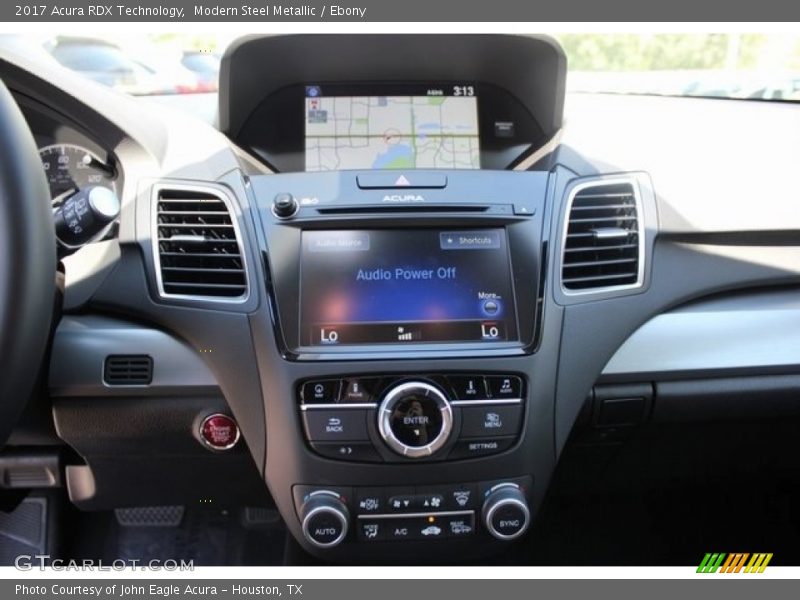 Modern Steel Metallic / Ebony 2017 Acura RDX Technology