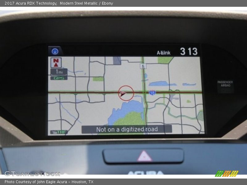 Modern Steel Metallic / Ebony 2017 Acura RDX Technology