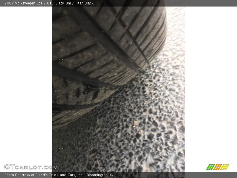Black Uni / Titan Black 2007 Volkswagen Eos 2.0T
