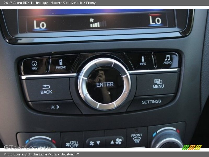 Modern Steel Metallic / Ebony 2017 Acura RDX Technology